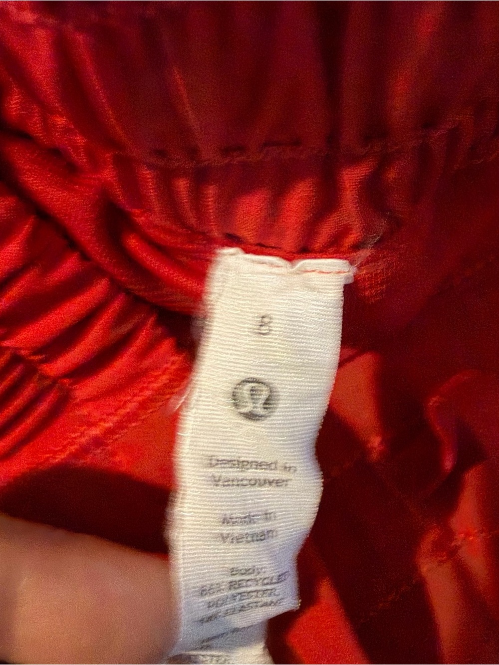Lululemon Hotty Hot Low Rise lined short 4" - Picture 5 of 8